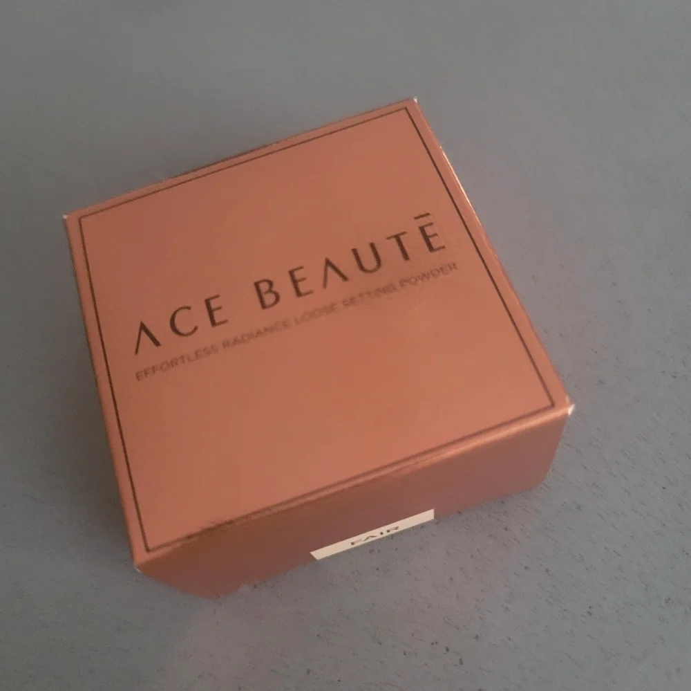 ACE BEAUTE | Effortless Radiance Loose Setting Powder | Fair NIB